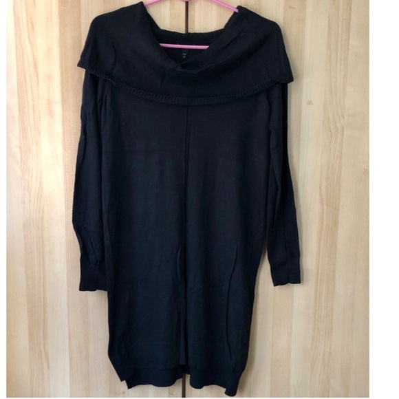 Express Dresses & Skirts - Express Cowl Neck Knit Sweater Dress